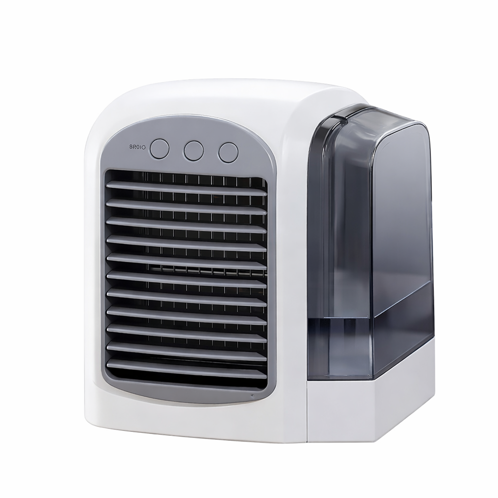 Ventilador Portátil Mini USB com Resfriamento a Água – Climatizador Silencioso e Compacto