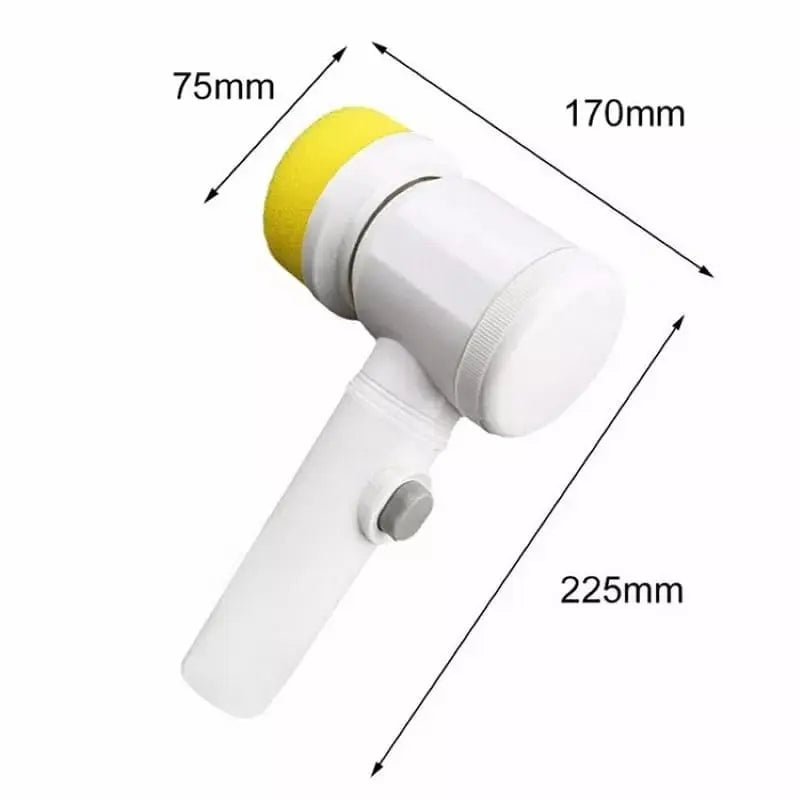 Escova Elétrica de Limpeza Multiuso 5 em 1 - Sem Fio - Vitrine Pop