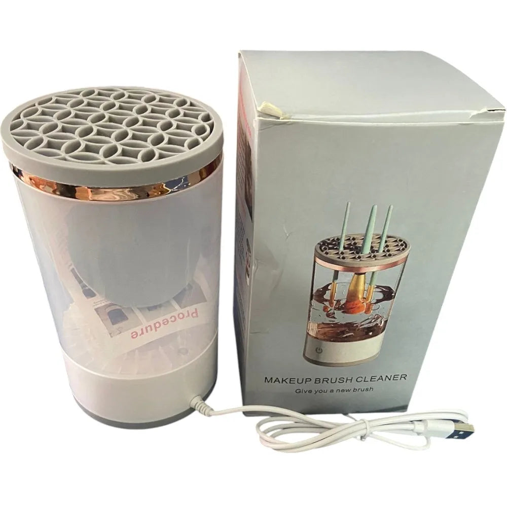 Limpador Elétrico de Pincéis USB – Limpeza Rápida e Eficiente