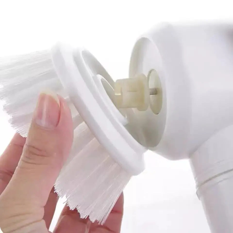 Escova Elétrica de Limpeza Multiuso 5 em 1 - Sem Fio - Vitrine Pop