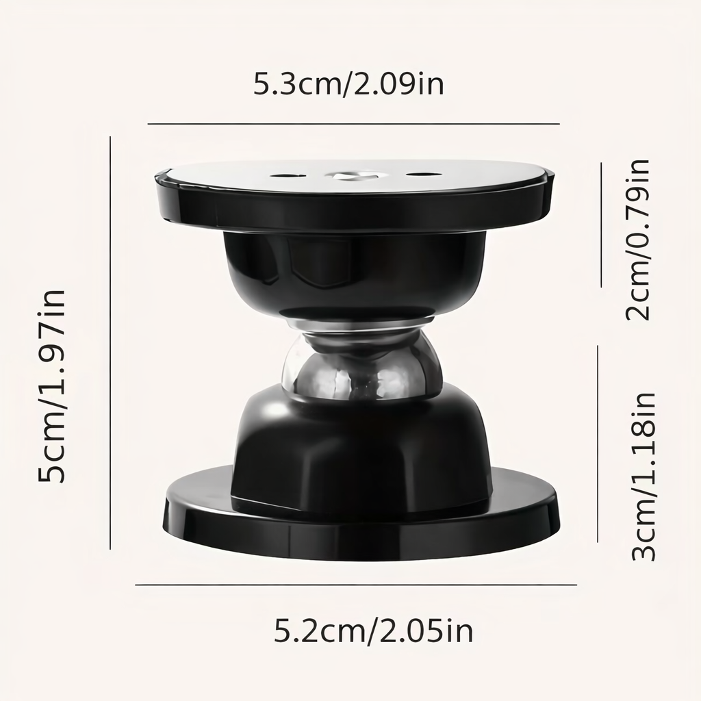 Trava Magnética de Porta Sem Furo – Limitador de Porta Forte, Silencioso e Design Moderno