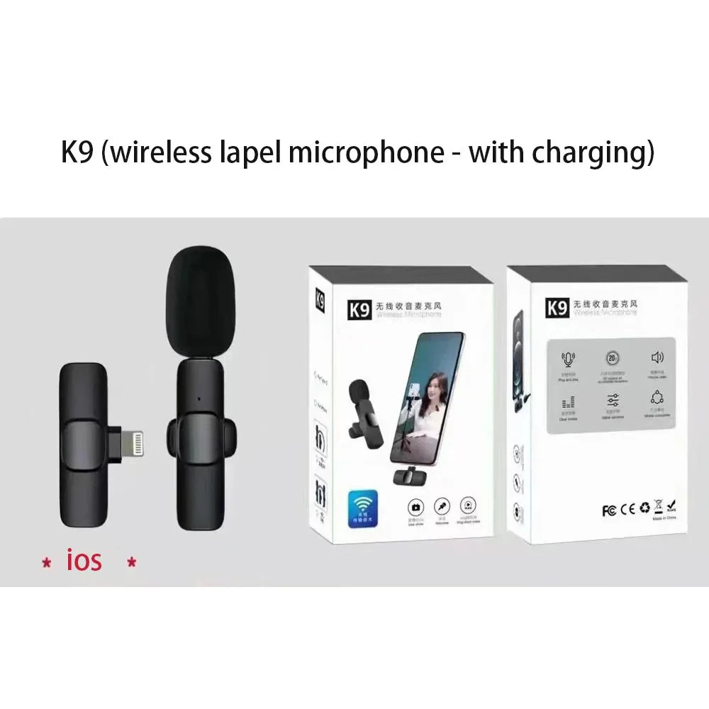 Microfone Lapela Sem Fio