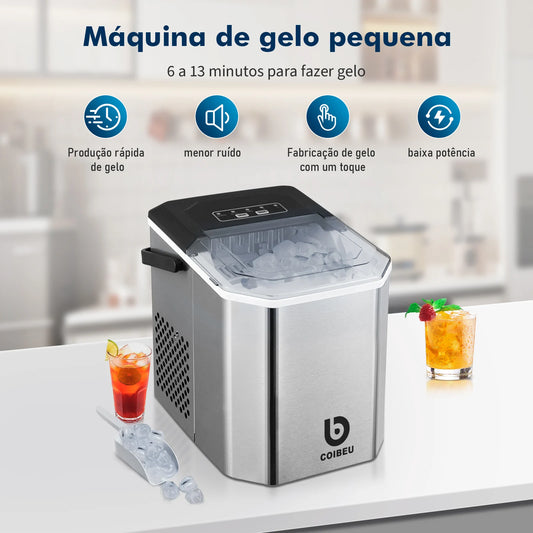 Maquina de gelo portatil eléctrica - Vitrine Pop