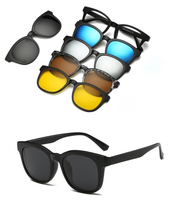 Óculos´magnético 5 em 1 - Vitrine Pop